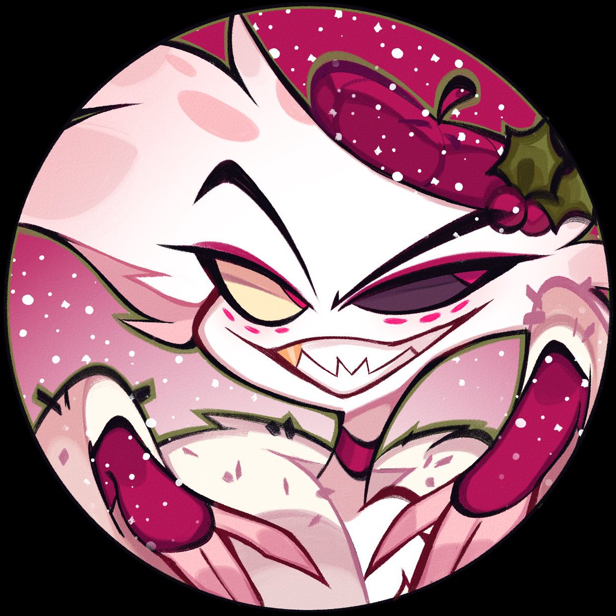 Zeebiie's tweet image. Christmas icons are back!! Feel free to use them but with credit plsss!! 🙂‍↕️
-
-
-
#HazbinHotel #HazbinHotelFanart
