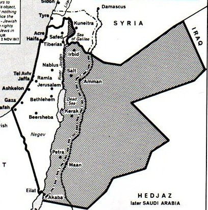 Los pro terrorismo palestino son tan ignorantes que dicen que existío un país llamado Palestina y solo acusan a Israel de ocupar tierras, y JORDANIA????

LO QUE NO TE CUENTAN...

La "Palestina" del Mandato Británico: en 1920 se firma el Tratado de Sevres por el cual se le otorga