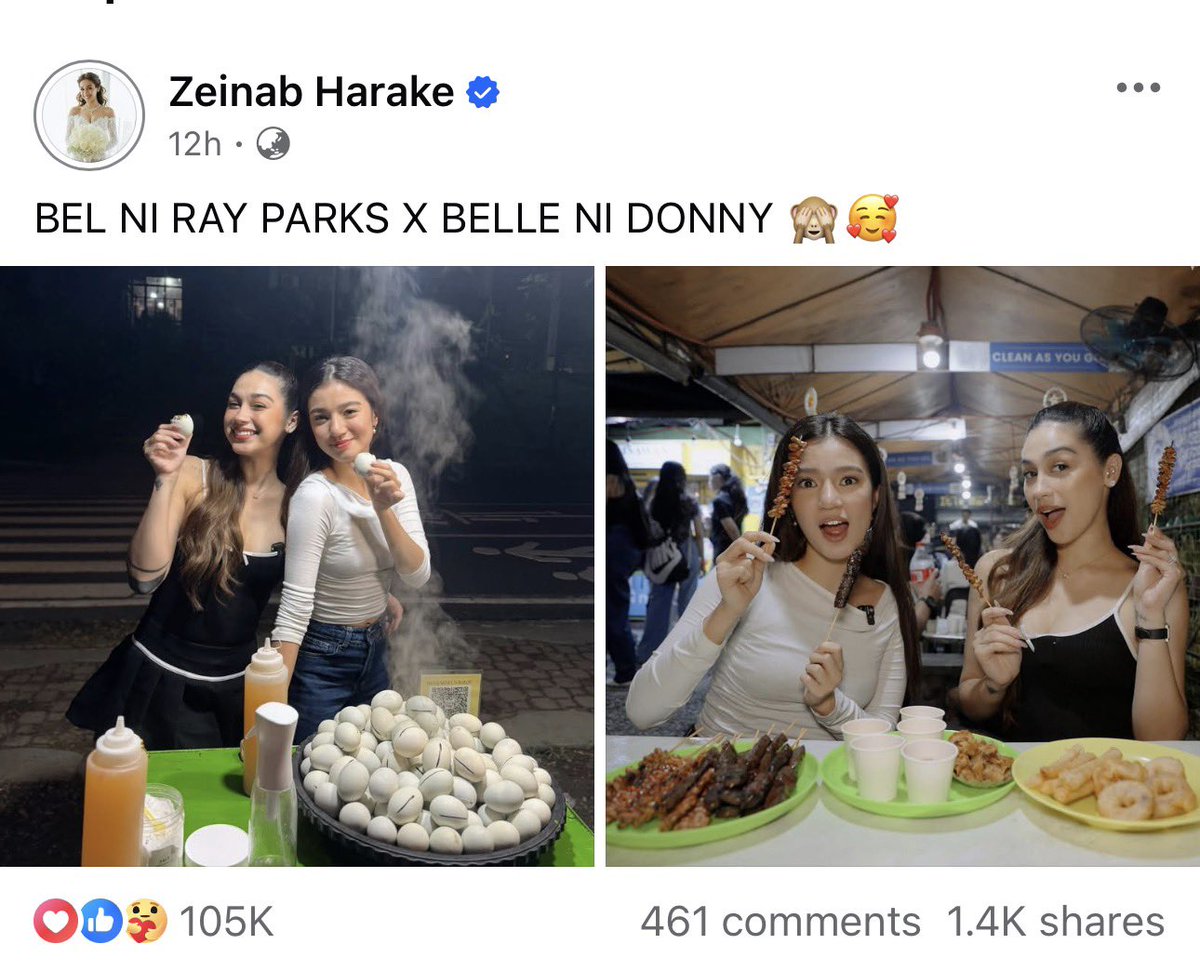 These beautiful ladies. Happy in love. Happy in life. 🥰 Thank you for having Belle <a href="/ZeinabHarake11/">Zeinab Harake Parks</a> 🤍 Can’t wait for your turn on Belle’s vlog. 

#BelleMariano <a href="/bellemariano02/">Belle Mariano</a>