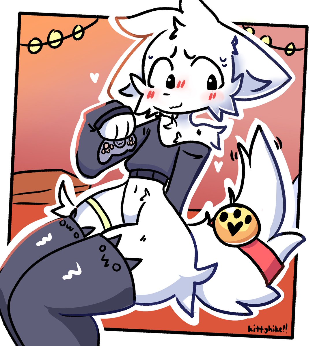 W-Wanna cuddle and play video games?