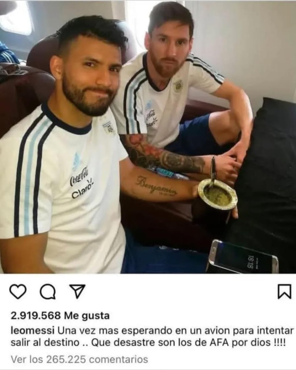 Expefutbol's tweet photo. Cómo olvidar cuando Messi manejaba su propia cuenta de Instagram https://t.co/sLepcDfTtM