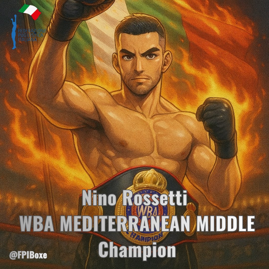 🥊 🏆 WBA Mediterranean Middleweight 

🥊Nino Rossetti Champion 🏆🇮🇹

🥊 Victory UD vs Radulovic 🇷🇸 

🏟️ Taranto , 6/12/2025 

🥊 Org. Promo Boxe Italia - Quero Chiloiro 

#Itaboxing #Boxing #Boxer #Pugilato #boxeo