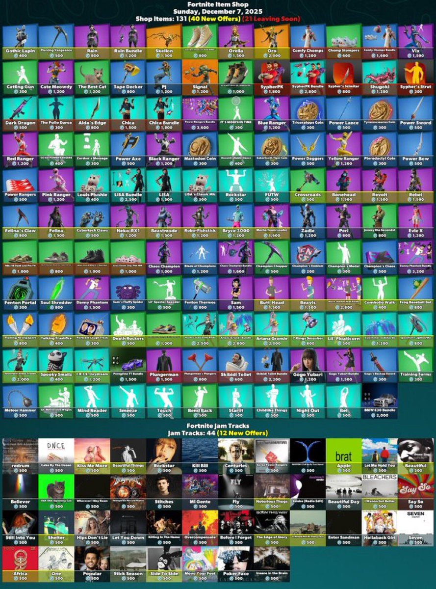 item shop!!
consider using code Jetss to support me!
#ad