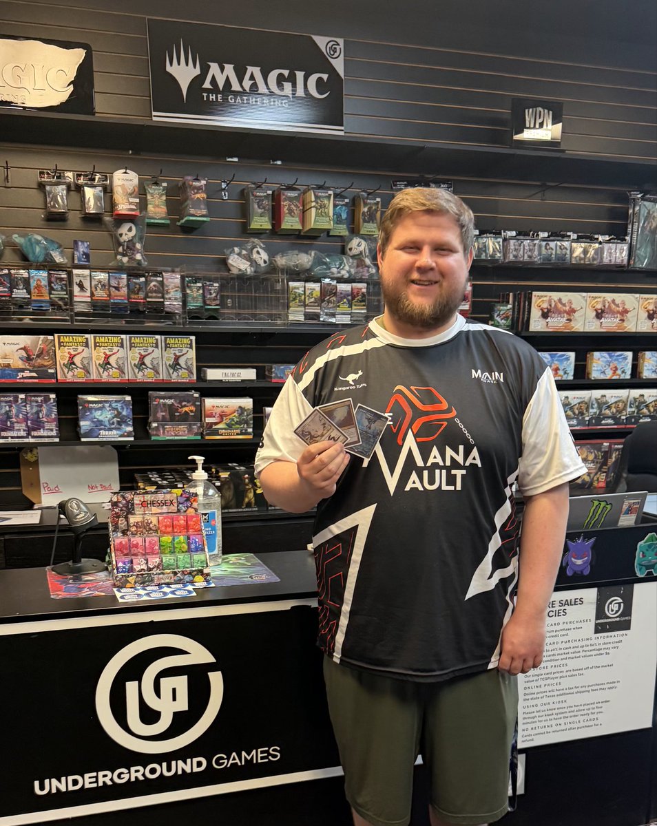 TeamMainPhase's tweet image. Congratulations to @ChrisKral4 who takes down the first RCQ of the season in Central Texas with UW Control!