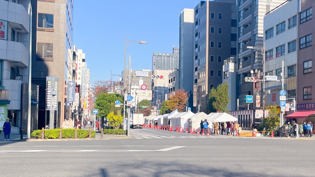 rat090909's tweet photo. 人形町、今日何かイベントかな…？ https://t.co/sU7GF0GiCR