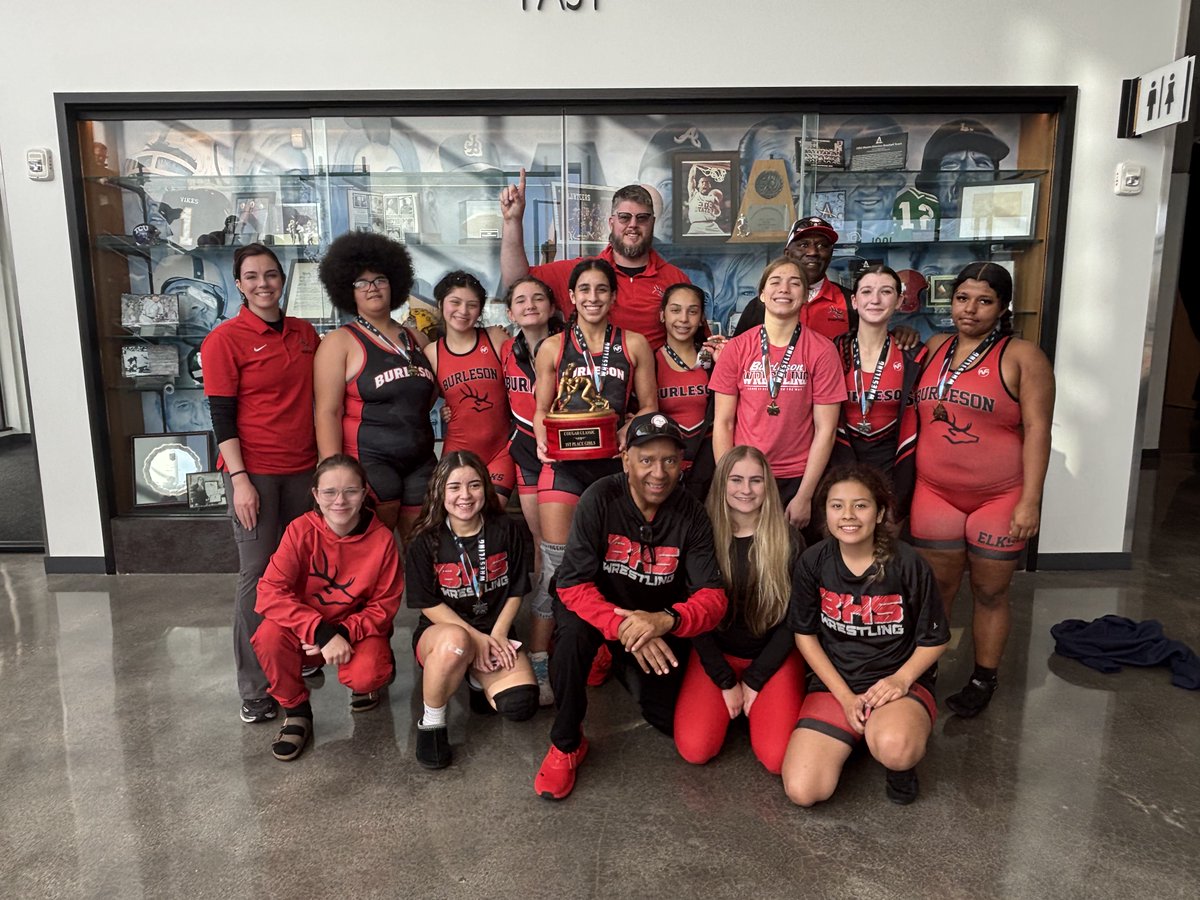 Today was an incredible day for the Lady Elks Wrestling Team, showcasing their hard work and determination by winning the team gold and earning eight individual medals: five champions, two runner-ups, and one third place.

**Champions:**
- Kaylee Deer at 120 lbs
- Kenley Morales