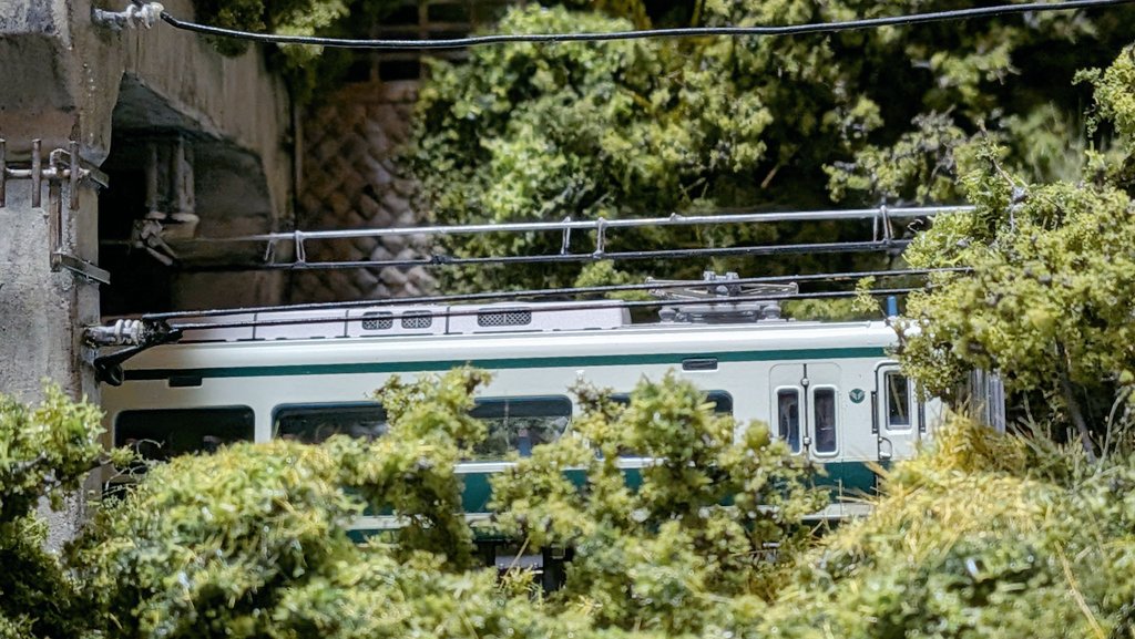 予讃線を松山まで甲種輸送！
南海10000系（マイクロエース）我が家に入線！✨️（笑）

#粟井坂トンネルモジュール
#Nゲージ #鉄道模型 #鉄道ジオラマ