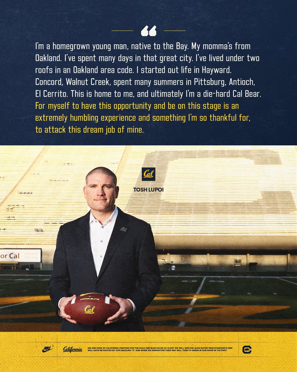 Roots run deep in the Bay 🤞

#GoBears