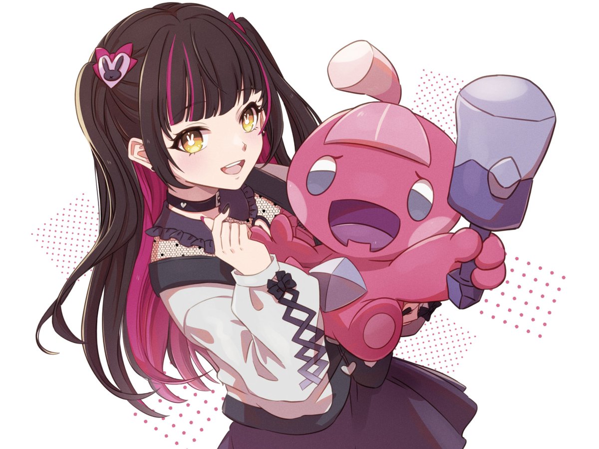 Skebにてケチョン様(@Ktyon3_ss )に白瀬れんさん(@ShiraseRen )を描い