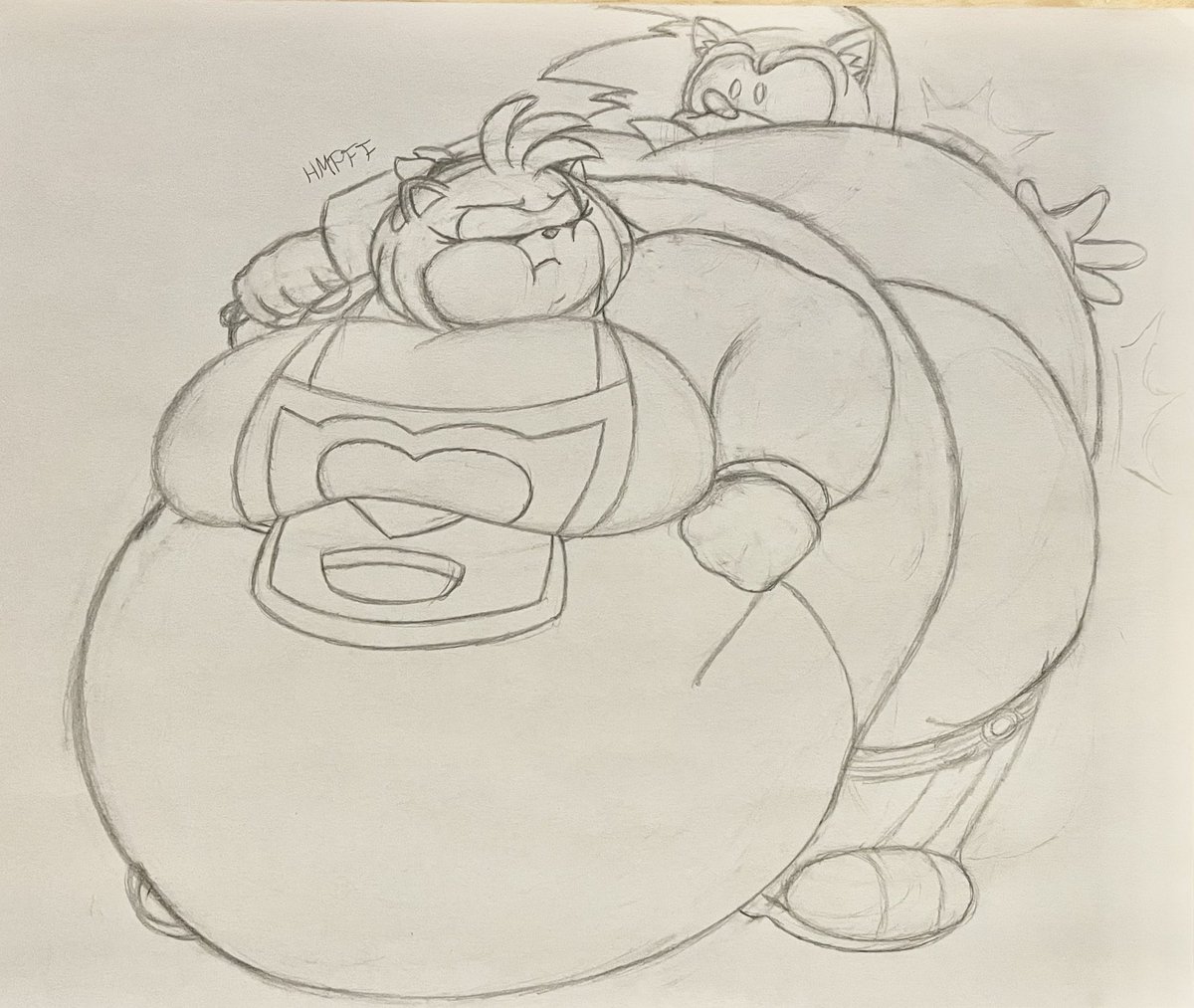 Some bullshit I sketched the other day