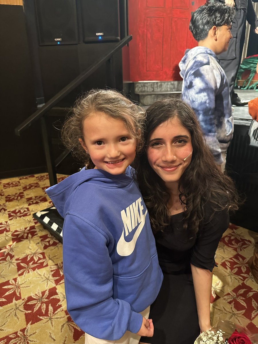 Glad we made it to Little Shop of Horrors!  Even more happy when my own kids get to meet my students.  Fantastic production Cole Theatre 💚💛💚💛<a href="/RGC_MS_HS/">Robert G. Cole Middle/High School</a>