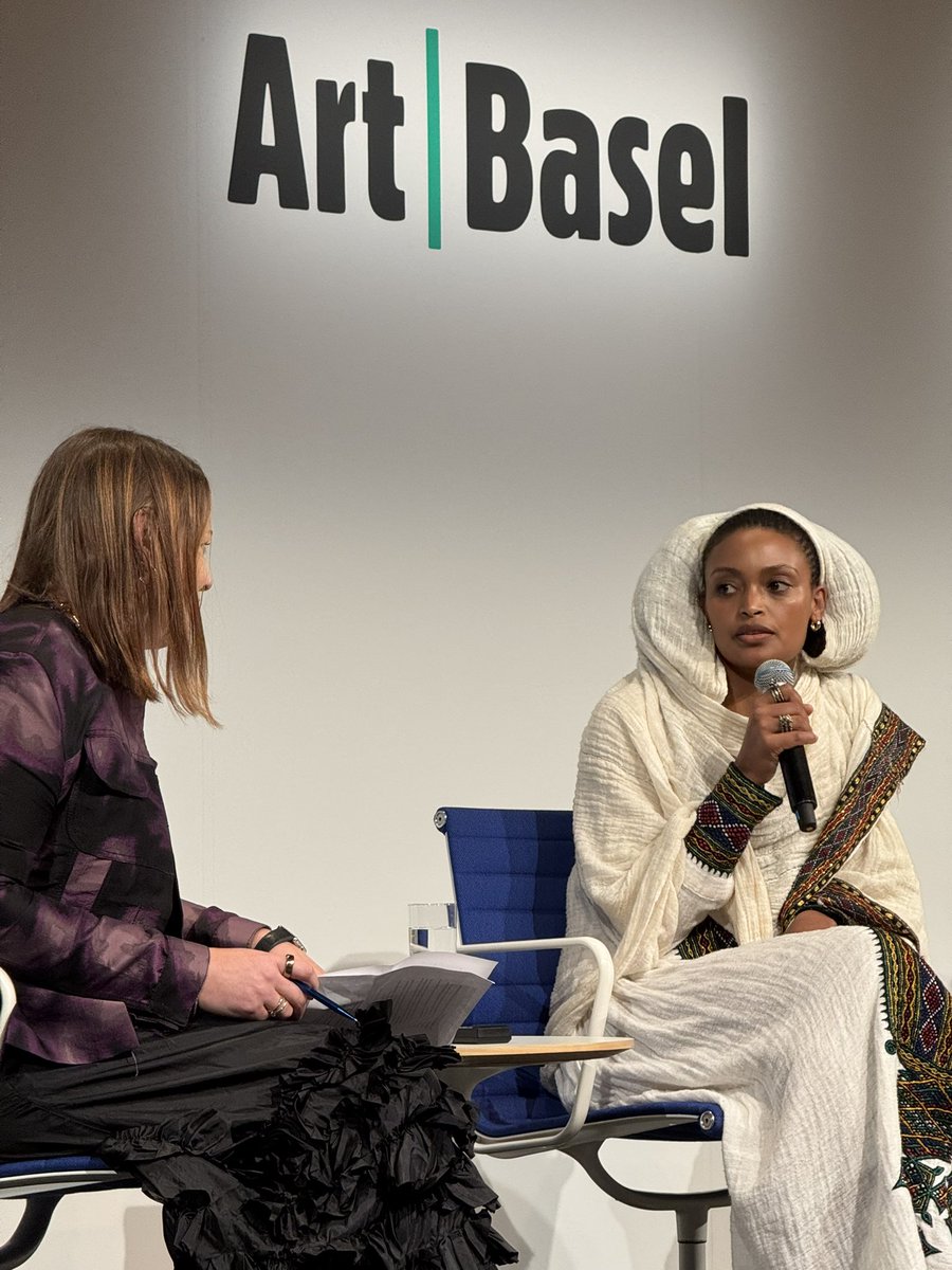 yatreda's tweet photo. Thank you for the beautiful conversation Art Basel Miami

@jenifulton
@mayaonthenet 
@jackbutcher https://t.co/Xx17fjl3b3