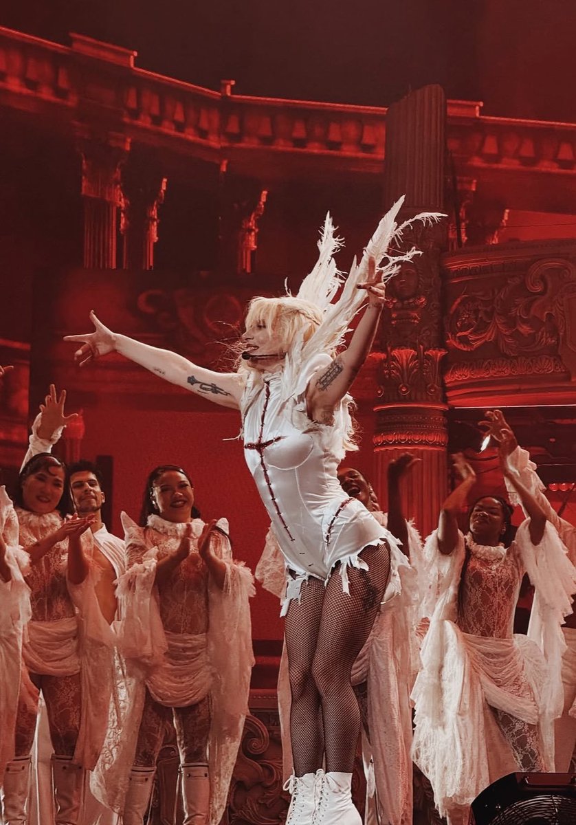 this being the superior bad romance outfit of the three yup