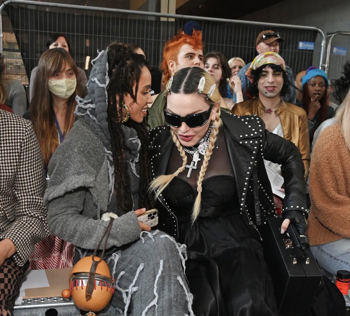 Madonnarchive's tweet photo. madonna and fka twigs https://t.co/2m0N2ZzV6D