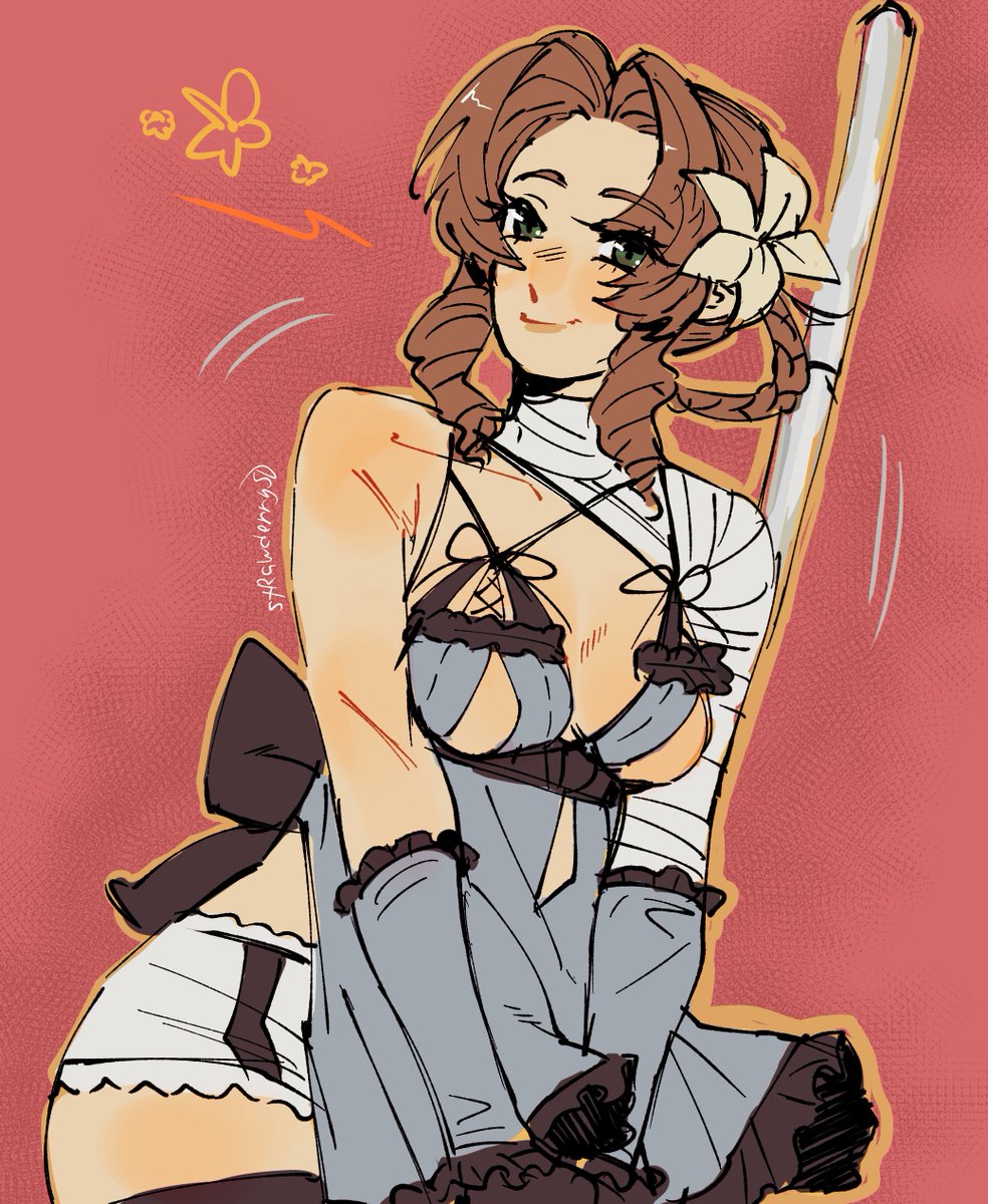 Aerith in Kaine outfit ⚔️