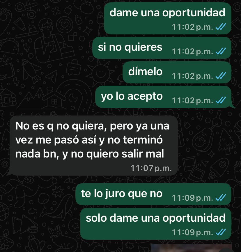 xiorrl's tweet photo. Sofía oi te ama ba pq no m qisitedar unA oportunidad zi yo te keria y te iba a a mar mushl pero no qisiste penzeste q amaba mi ets pero te ama ba a ti Sofía regresa dame una oportunidad d ser nobios https://t.co/0pepqNnNha