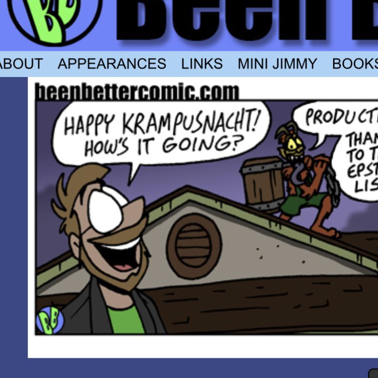 Have a late Krampusnacht strip!

beenbettercomic.com/archives/beenb…

#beenbettercomic #webcomics #ComicStrips #krampusnacht