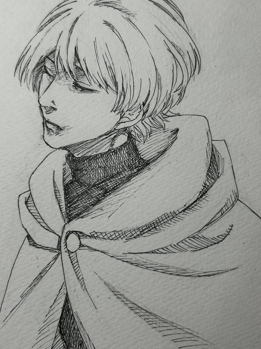 色々画風で迷ってたんですけれど、やっぱりペンでガシガシ描くのが好きかもしれません