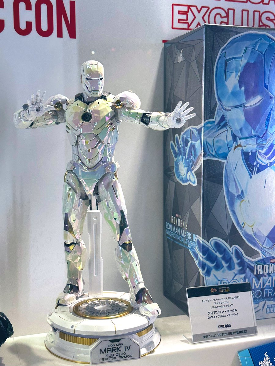 このアイアンマン凄い綺麗だった #東京コミコン2025