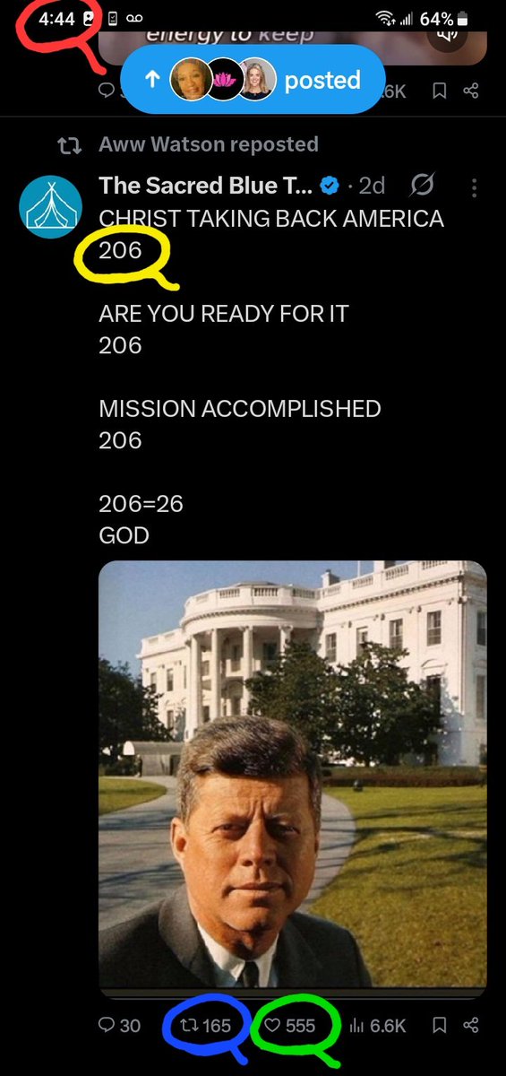 DeanDavis33's tweet image. 1️⃣6️⃣5️⃣ #OneSixFive 
2️⃣0️⃣6️⃣ #TwoZeroSix  
5️⃣5️⃣5️⃣ #FiveFiveFive 
4️⃣4️⃣4️⃣ #FourFourFour 
🎰 #WhatAreTheOdds 🪽