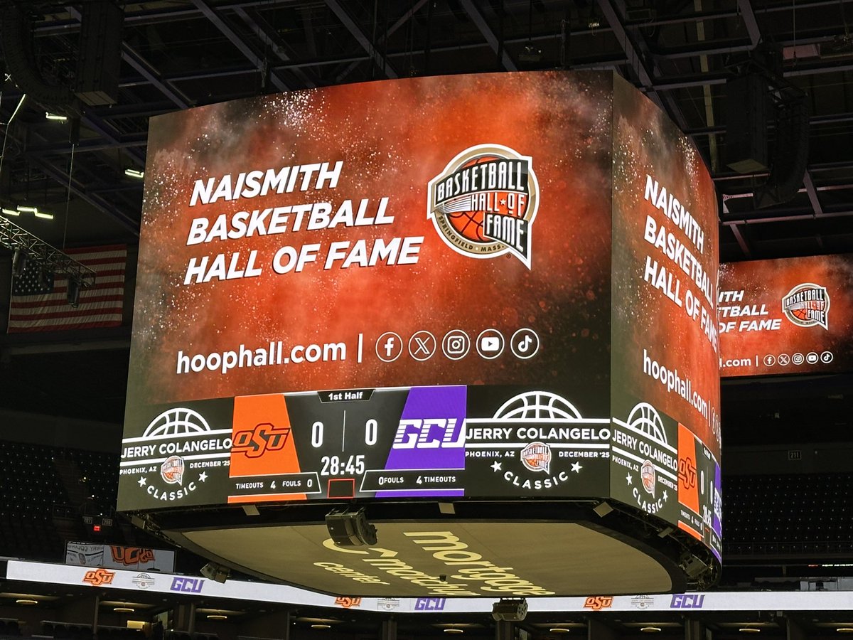 stevesher_7's tweet photo. College basketball doubleheader tonight. 5:30pm- Grand Canyon vs. Oklahoma State
8:00pm- Arizona State vs. Oklahoma @MMCenter_PHX @GCU_MBB @OSUMBB @SunDevilHoops @OU_MBBall #LopesUp #HOFSeries #HopphallU #GoPokes #ForksUp #ColangeloClassic https://t.co/sygqHPKJF9