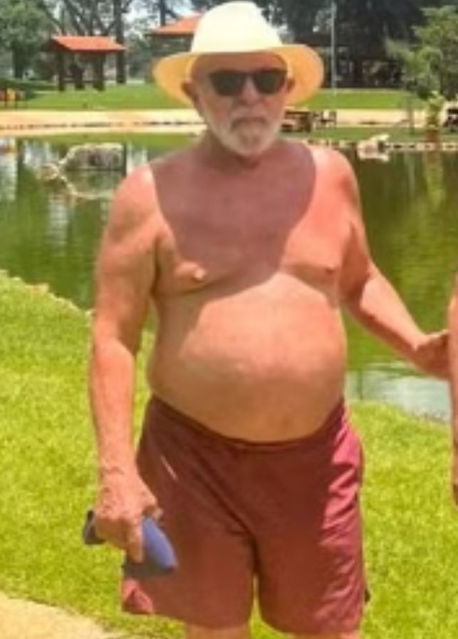 PamphletsY's tweet image. 🚨🇧🇷 BREAKING — Brazilian President Lula Stuns with Perfect Summer Body.
