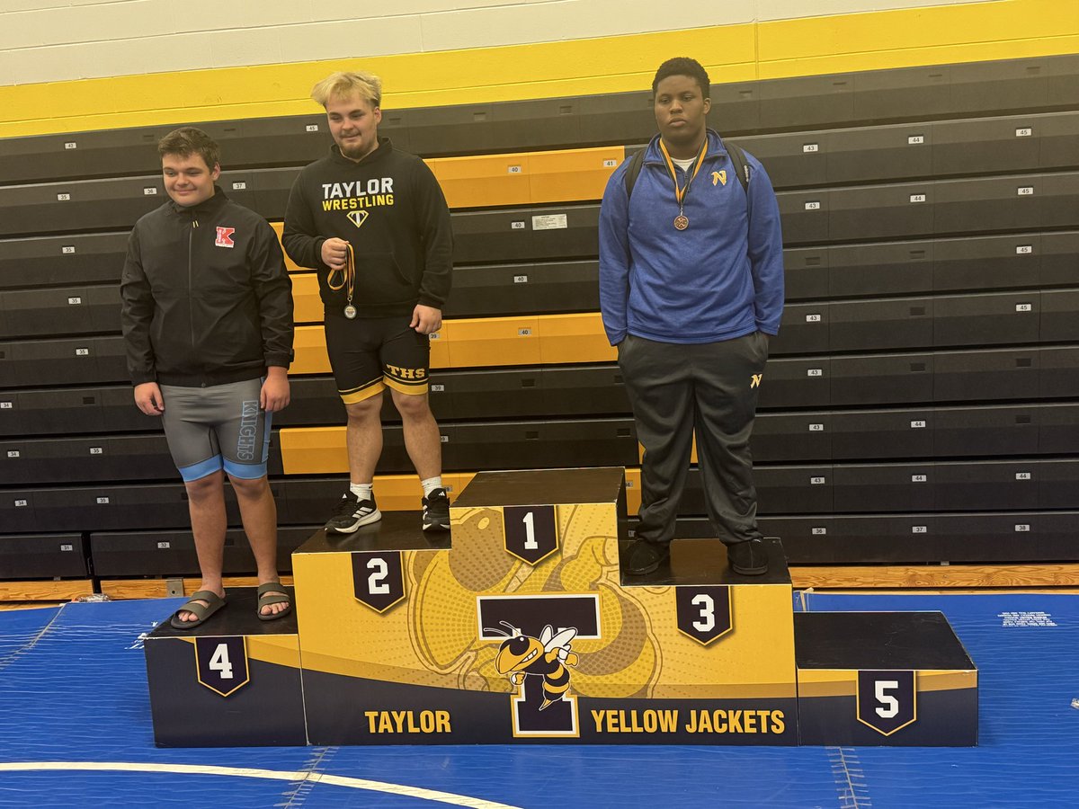 Dereon Steele earns a bronze at Taylor.   <a href="/ATC_AnnieP/">Annie Putnam, MS, ATC, AT</a> <a href="/NWHS_Admin/">NWHS_Admin</a> <a href="/kevinwilhelm78/">Kevin Wilhelm, RAA</a> <a href="/NorthwestAD/">Northwest Athletics</a>