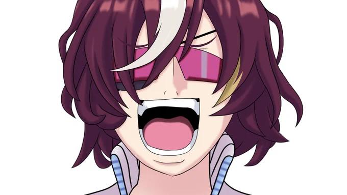 ストレイトなグラサンつけてる、 ジャージ姿のタニノギムレット。 (ウマ娘スクライドダービー) #ウマ娘 #タニノギムレット