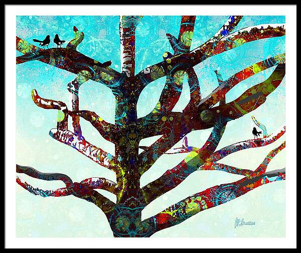 JoanPStratton's tweet photo. In Australian folklore, the Willy Wagtail is more than a bird, it’s a trickster, a gossip, a guardian of secrets.
https://t.co/tfacOmJ7h4
#colourfultree #colorfultree #wagtails #birds #wallartforsale #art #giftideas #JoanStratton #paintingsbyjoan #BuyIntoArt #FineArtAmerica https://t.co/SUVSM9WCjR