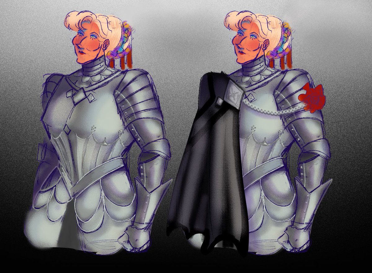 Oc concept for some ceremonial armor