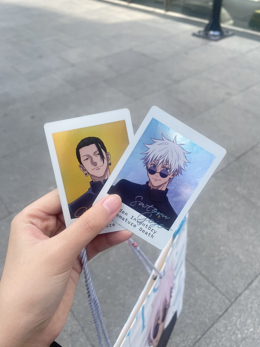 josefim__'s tweet image. กดได้เกะโกะออกมาพร้อมกัน ทาง pop-up เลยแถมถุงยัยโกะให้เพราะกดได้การ์ดยัยในวันเกิด เอางี้นะ ถุงใหญ่เท่ากระเป๋าเดินทาง แต่ใส่การ์ดบาง ๆ ไม่กี่ใบ 535535255226625