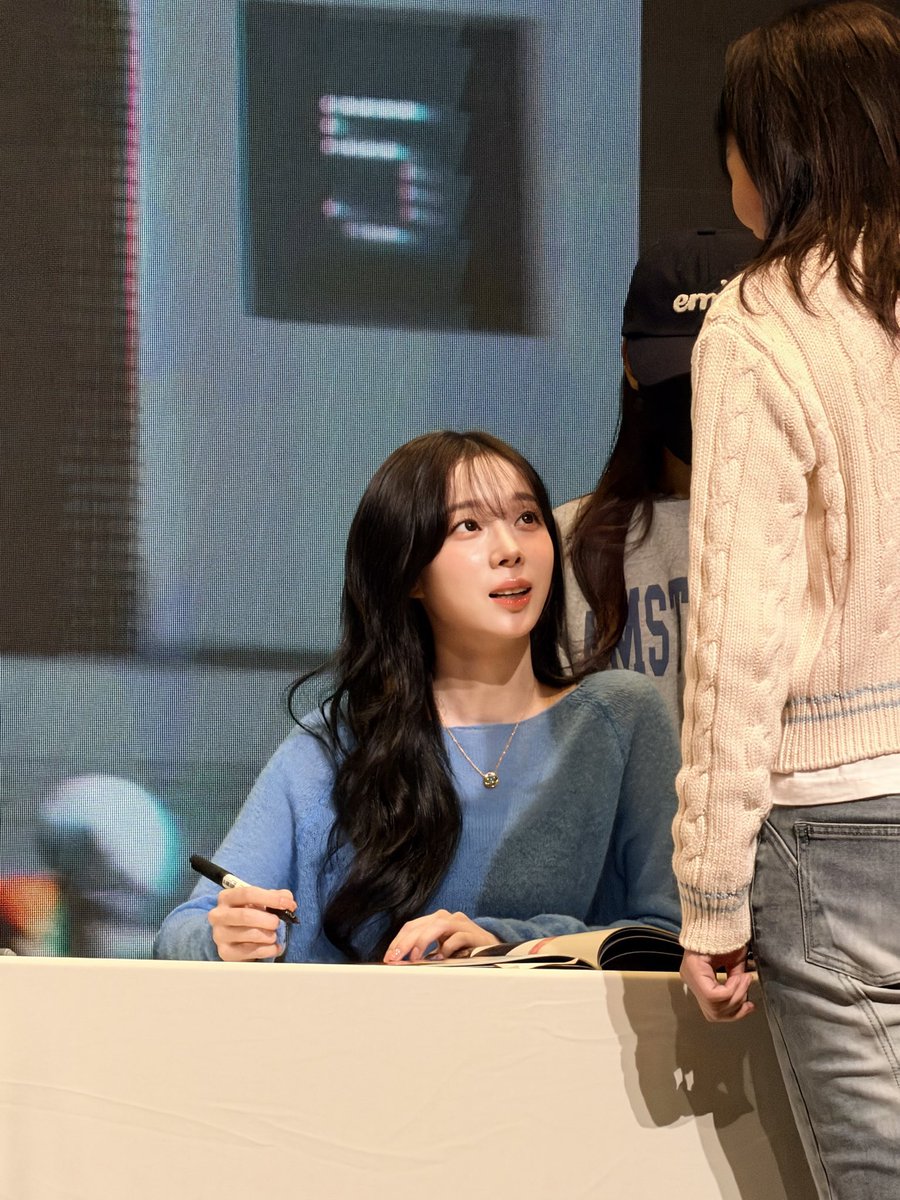 wntrult's tweet image. aespa at today’s SMTOWN&amp;amp;STORE fansign event.