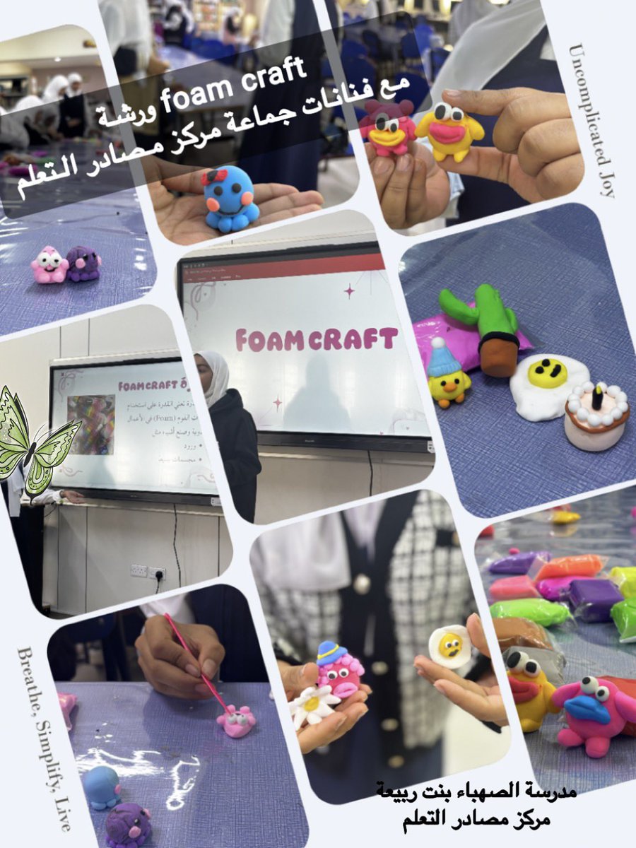 قدّمت طالبات جماعة مركز مصادر التعلم ورشة ترفيهية اعتبرها تجربة راقية تجمع بين المتعة والابتكار حيث تحوّل الترفيه إلى مساحة لصقل المهارات وإطلاق الطاقات الإيجابية
أثمن هذا الحضور الحيوي وأفخر بما أضفتهنّ من روح جميلة على الورشة 
@lrc_2021
<a href="/al_oufinasra/">نصراء بنت محمد العوفي</a>
<a href="/EduGovMct1320/">مدرسة الصهباء بنت ربيعة للتعليم الأساسي ١٠-١٢</a> 
@muscat2024