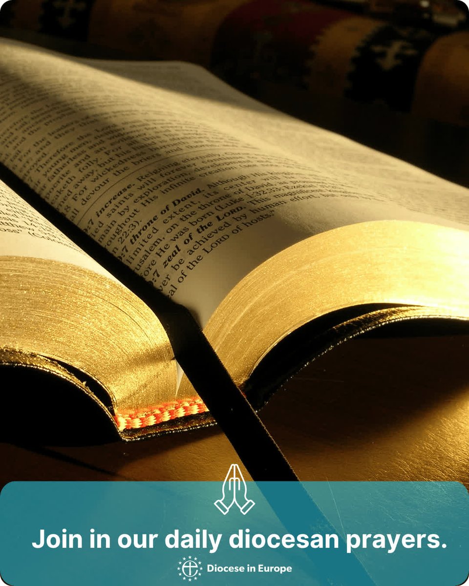 DioceseinEurope's tweet photo. We invite you to join us in our daily diocesan prayers.
Pray for the Serbian Orthodox Church, for the Archbishop of Canterbury's Apokrisiarios to the Patriarch of Serbia.  Pray for the autocephalous Orthodox churches of Eastern Europe and the Baltic. https://t.co/pbbzTW9Qci