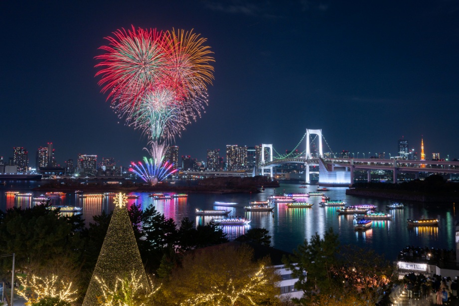 🎆全国「冬の花火大会」🎆／ 夏とは一味違う冬の花火❄️ 寒い時期