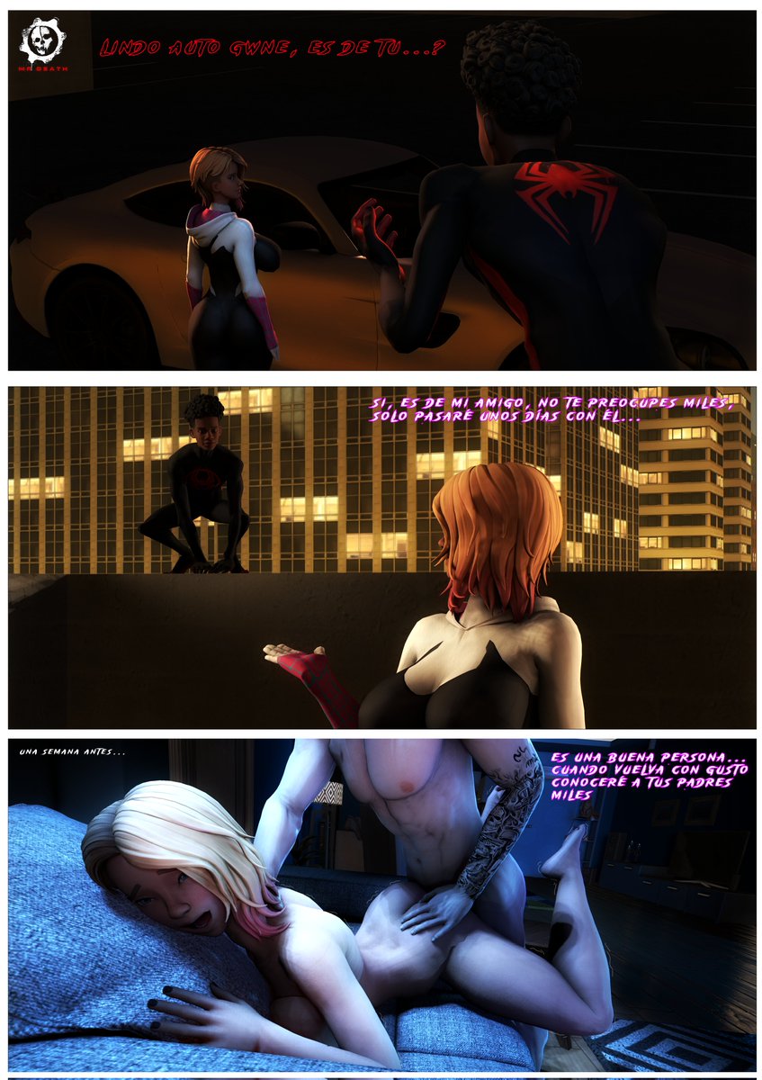 GRedstacy99656's tweet photo. Cómic Spider-Gwen "infidelidad"
Arte y diseño @GearsAssassins 
#SpiderGwen #Gwenstacy https://t.co/IBtsobdumL