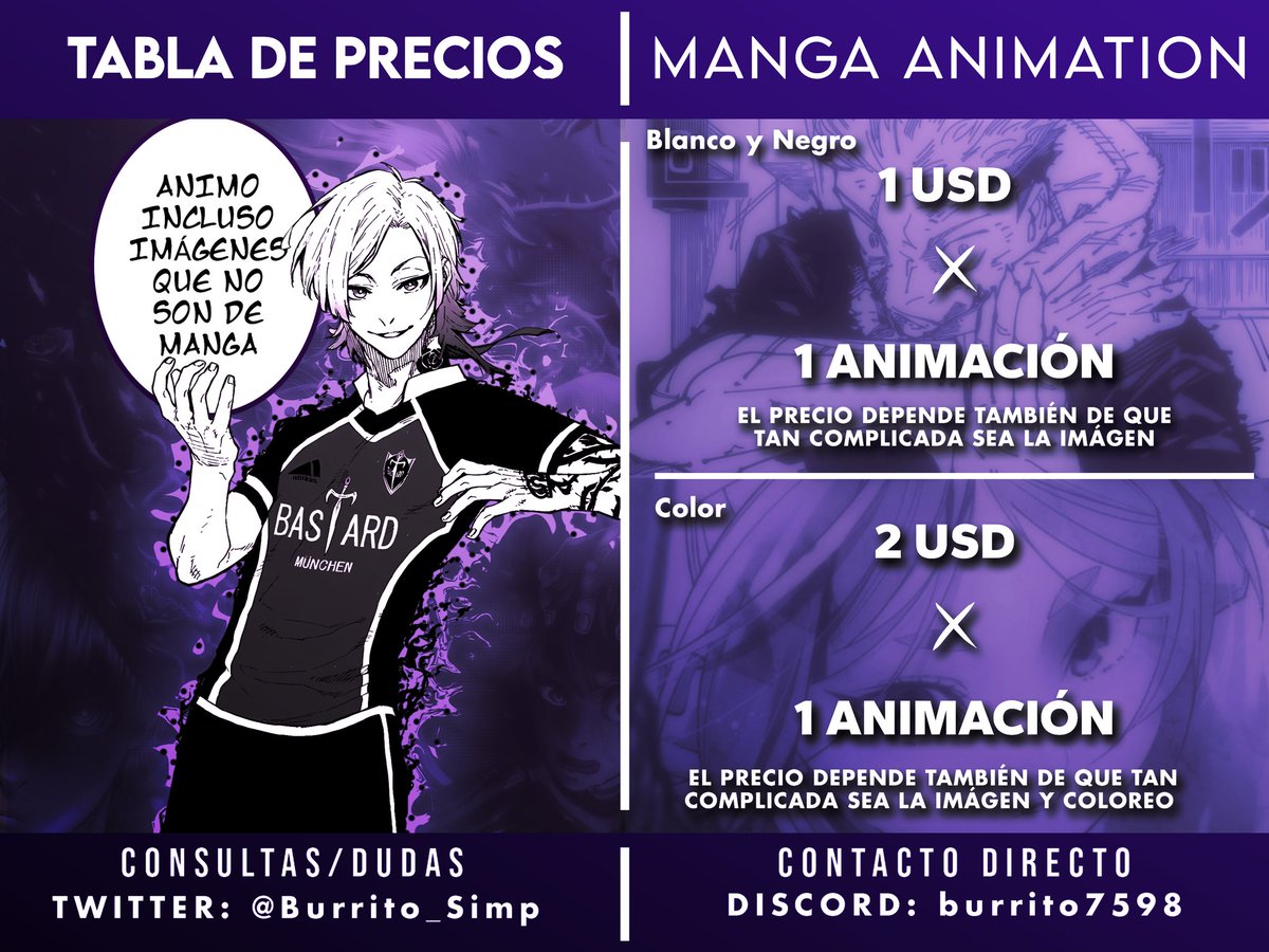 Mi rugido de tripas fue tan fuerte que se crearon mis tablas de precios.

Mi humilde Portafolio: drive.google.com/drive/folders/…

#mmv #AMV #comissionsopen #comission