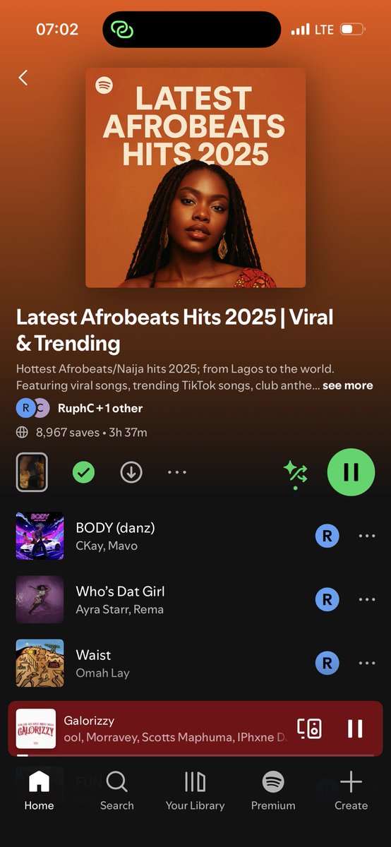 Happy Sunday! 🎶
Listen to the hottest Afrobeats hits and share the love with family and friends.👇

open.spotify.com/playlist/0r36Y…