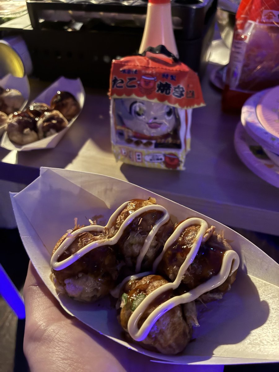 楽しい！！！たこ焼きうまい！！！
 #狸豆音楽倶楽部
