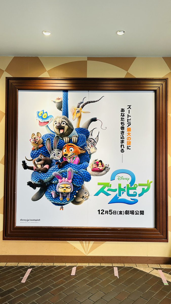 待望のズートピア2
見てきました😍❤️

控えめに言って最高だった…！！！

1は独身時代に見て、2は2児のママになって小学生になった長男と一緒に見られたなんて感慨深い🥹✨

#ズートピア2