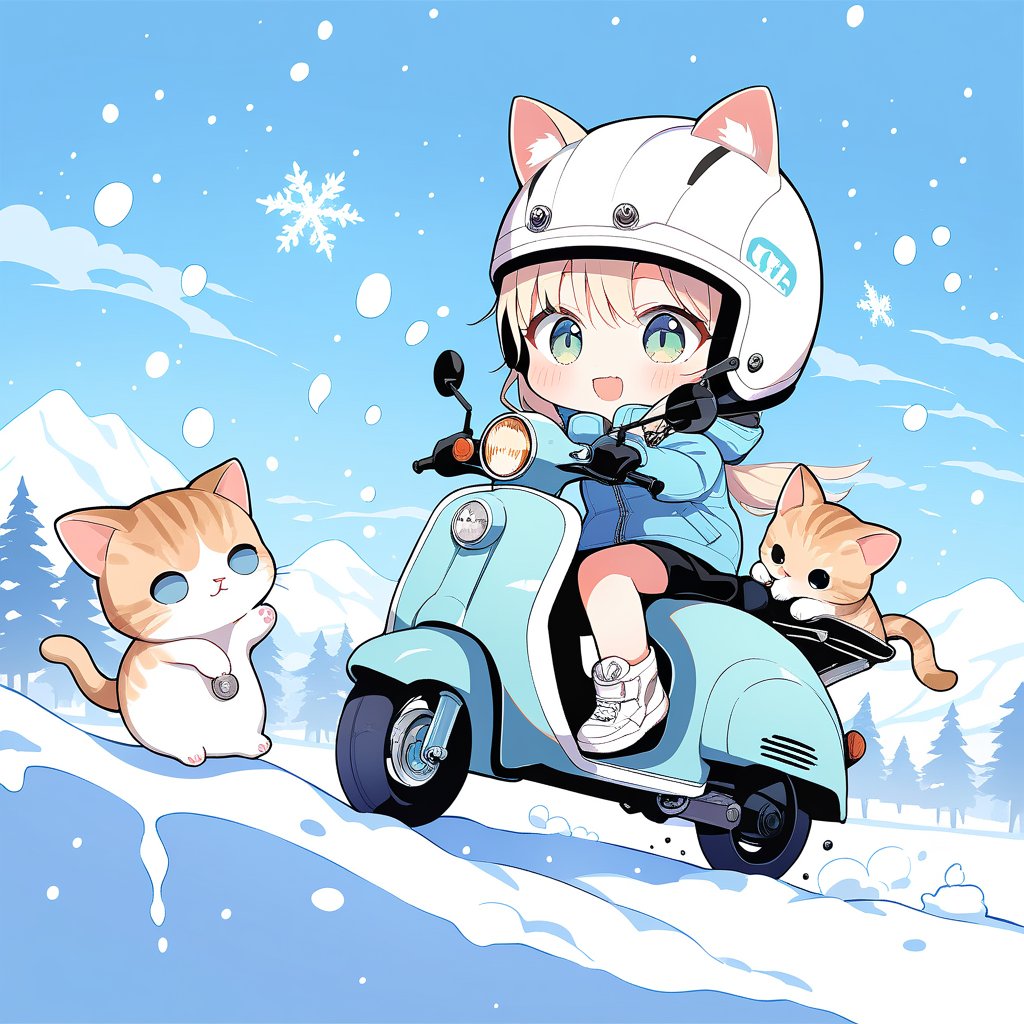 今週も全開ニャ〜😸🛵💨💨