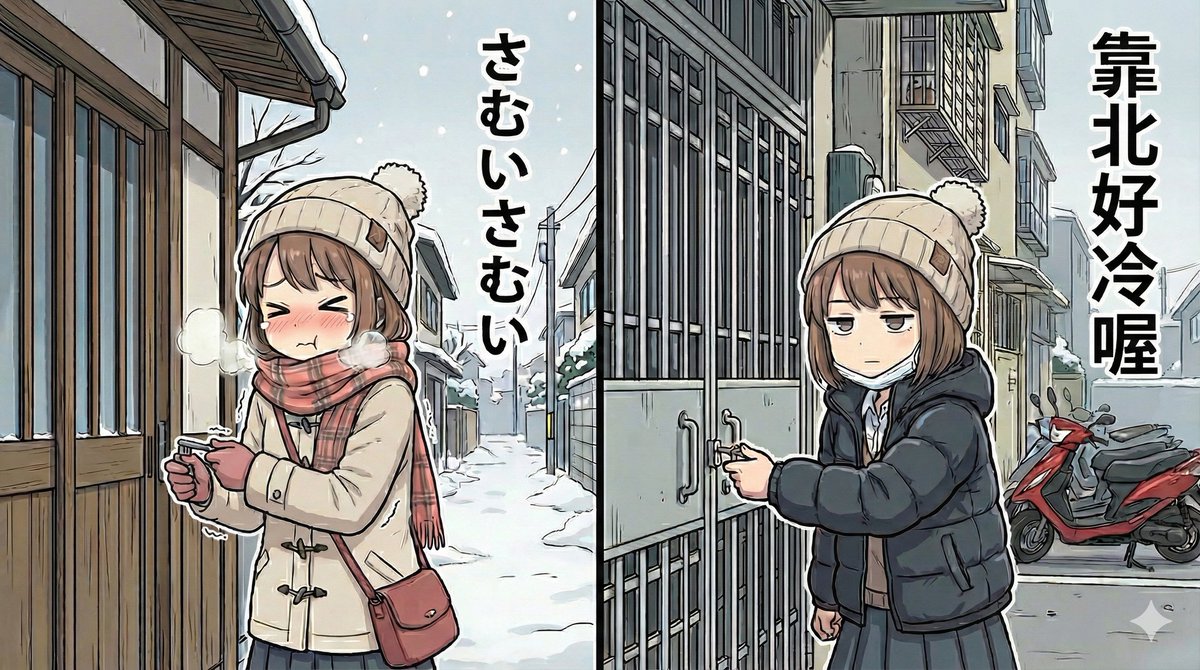 話す言葉によって性格ってちょっと変わるね
カナダにいたとき、友達と日本語で話してたら、隣のカナダ人に日本語かわいいって言われた🤭
自分でもそう思う！日本語を話すと、アニメの影響なのか語彙力不足なのか、いろいろ柔らかくなる〜
母国語だといちばん素直な感情が出ちゃうね🤣