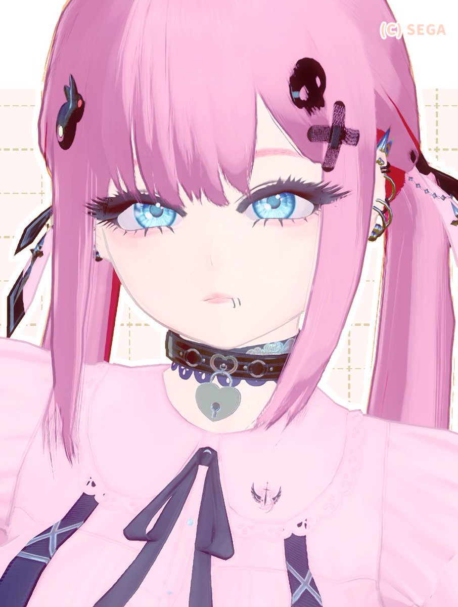 う～んこの顔ならパステル系の髪色戻して良い気がする夜がんばろ