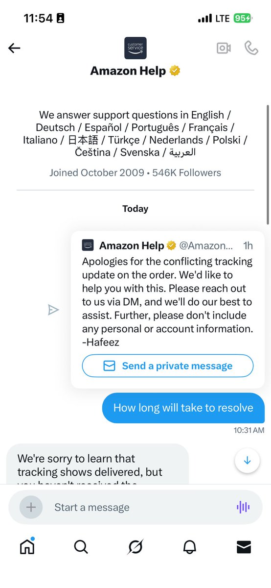 BGoldar's tweet photo. @AmazonHelp https://t.co/3DmkNNANkQ