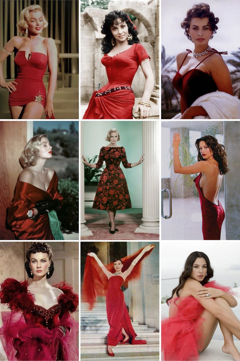 Glamour in Red...
Who is your favorite?