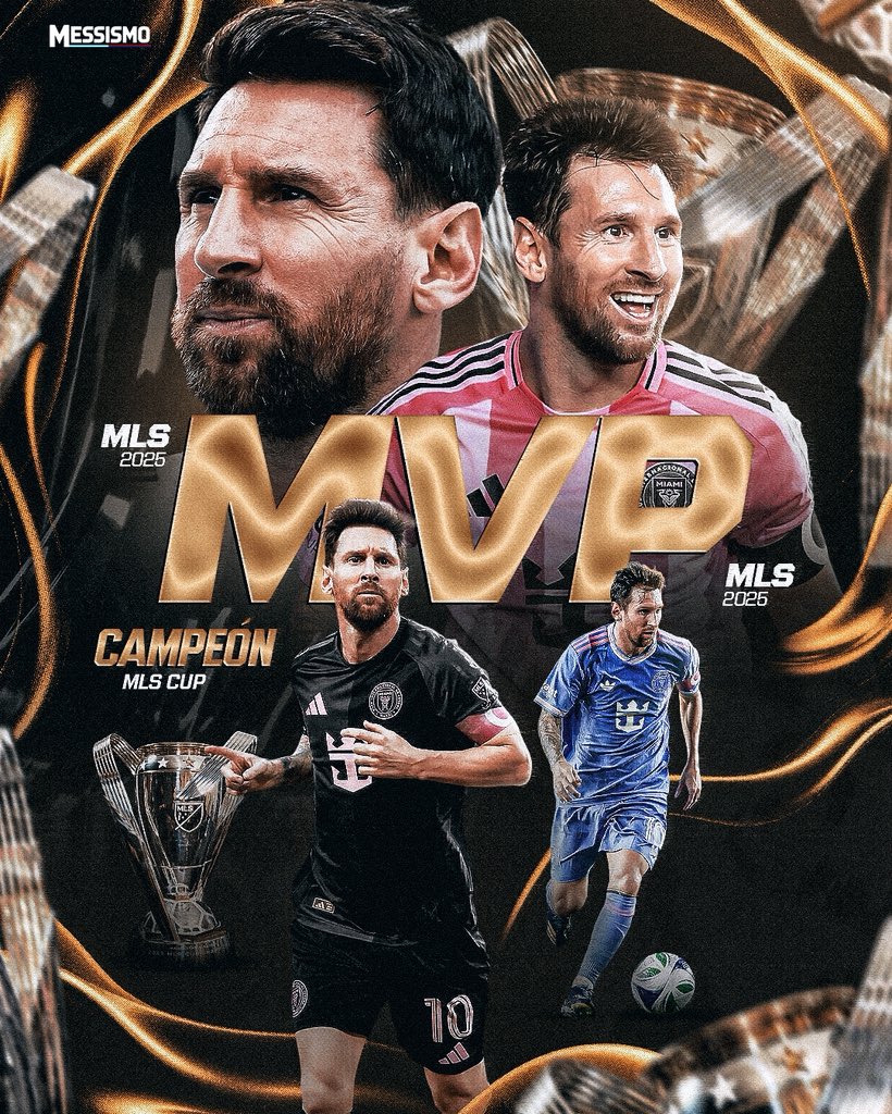 ¡MESSI ES EL MVP DE LA MLS 2025!