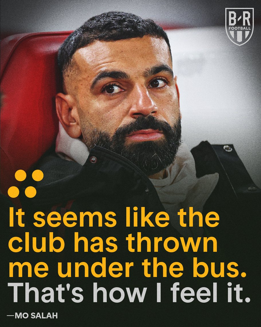 brfootball's tweet image. Mo Salah had a lot to say after being benched for Liverpool's 3-3 draw with Leeds 🗣️