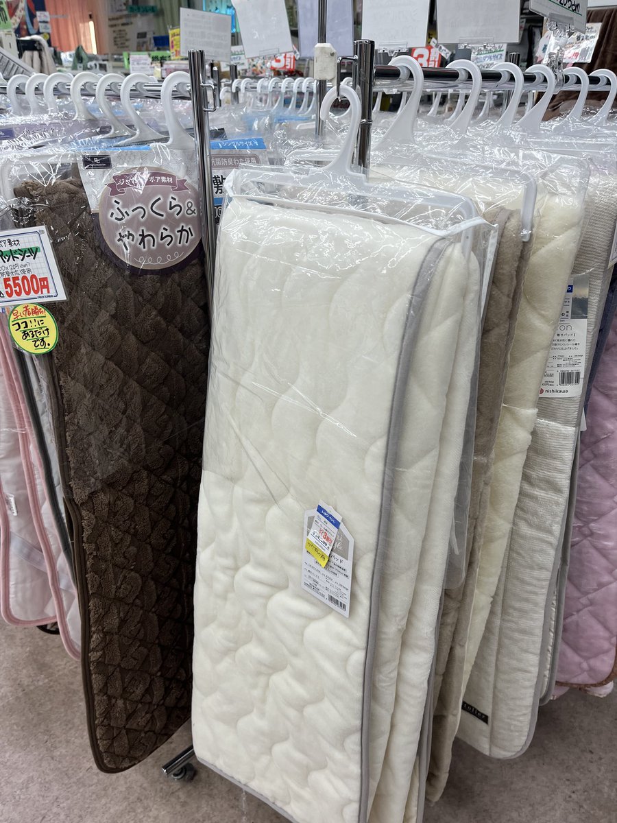 本日はグンゼアツギセール最終日》 夜の気温が一桁台になって来ました