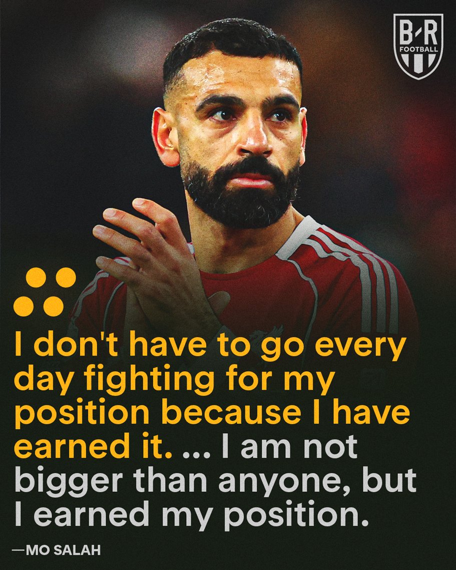 brfootball's tweet image. Mo Salah had a lot to say after being benched for Liverpool's 3-3 draw with Leeds 🗣️