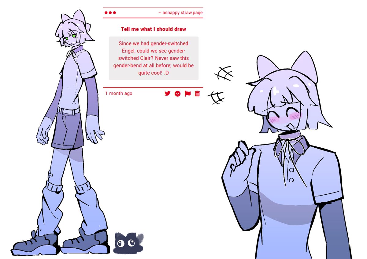 Not gonna lie I've never draw Claire before so this will looking a bit scuffed